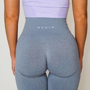 NVGTN Grey Contour Seamless Leggings